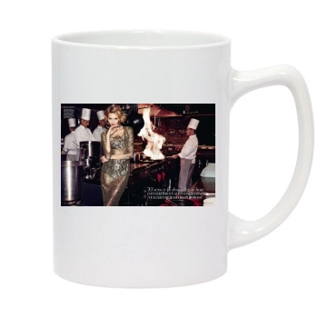 Anja Rubik 14oz White Statesman Mug