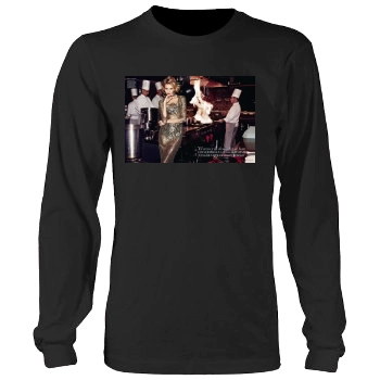 Anja Rubik Men's Heavy Long Sleeve TShirt