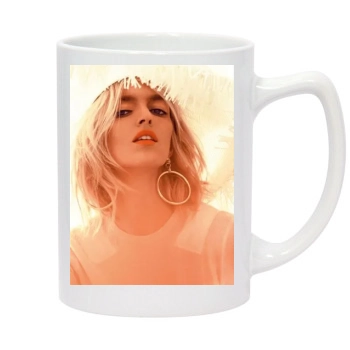 Anja Rubik 14oz White Statesman Mug