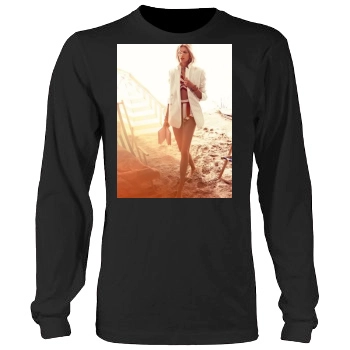 Anja Rubik Men's Heavy Long Sleeve TShirt