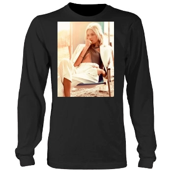 Anja Rubik Men's Heavy Long Sleeve TShirt