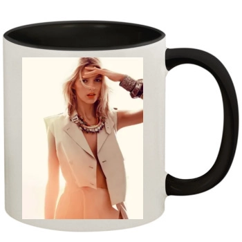 Anja Rubik 11oz Colored Inner & Handle Mug