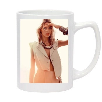 Anja Rubik 14oz White Statesman Mug