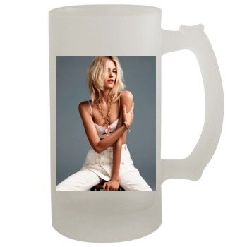 Anja Rubik 16oz Frosted Beer Stein