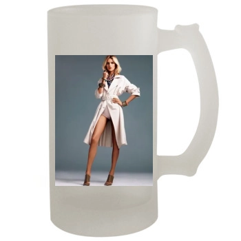 Anja Rubik 16oz Frosted Beer Stein