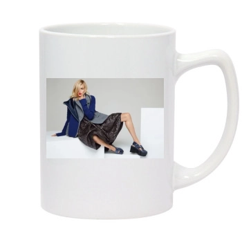 Anja Rubik 14oz White Statesman Mug