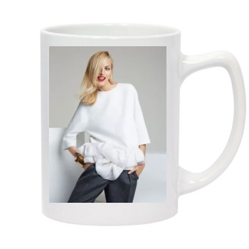 Anja Rubik 14oz White Statesman Mug