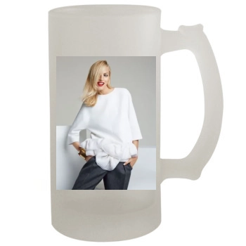 Anja Rubik 16oz Frosted Beer Stein