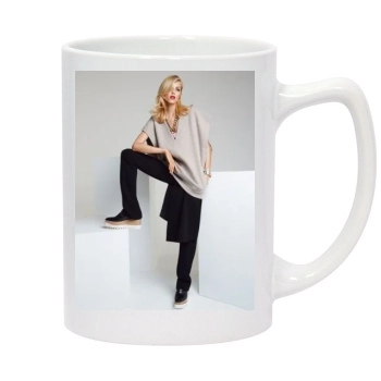 Anja Rubik 14oz White Statesman Mug