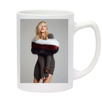 Anja Rubik 14oz White Statesman Mug