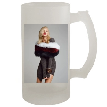 Anja Rubik 16oz Frosted Beer Stein