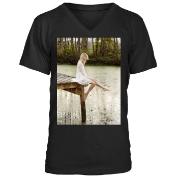 Anja Rubik Men's V-Neck T-Shirt