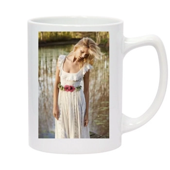 Anja Rubik 14oz White Statesman Mug