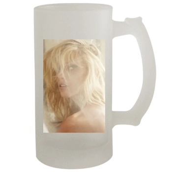 Anja Rubik 16oz Frosted Beer Stein