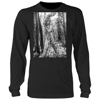 Anja Rubik Men's Heavy Long Sleeve TShirt