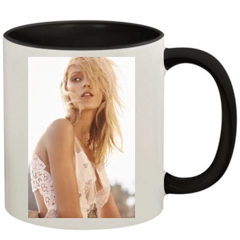 Anja Rubik 11oz Colored Inner & Handle Mug