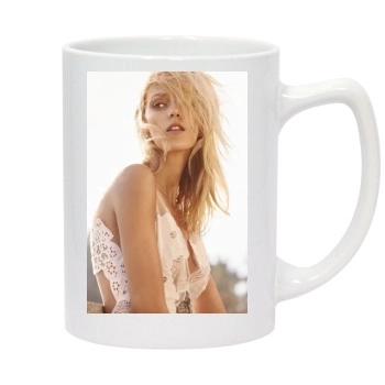 Anja Rubik 14oz White Statesman Mug