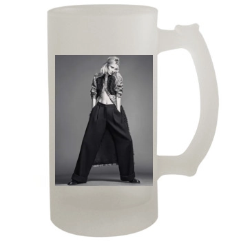 Anja Rubik 16oz Frosted Beer Stein