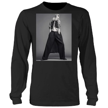 Anja Rubik Men's Heavy Long Sleeve TShirt