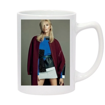 Anja Rubik 14oz White Statesman Mug