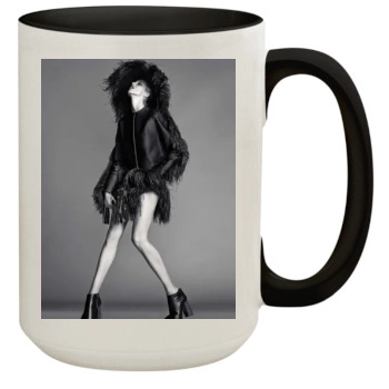 Anja Rubik 15oz Colored Inner & Handle Mug