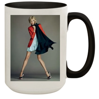 Anja Rubik 15oz Colored Inner & Handle Mug