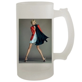 Anja Rubik 16oz Frosted Beer Stein