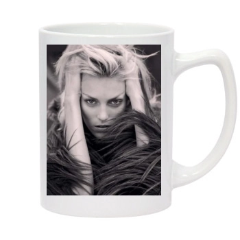 Anja Rubik 14oz White Statesman Mug