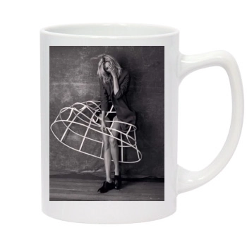 Anja Rubik 14oz White Statesman Mug