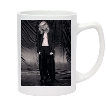 Anja Rubik 14oz White Statesman Mug