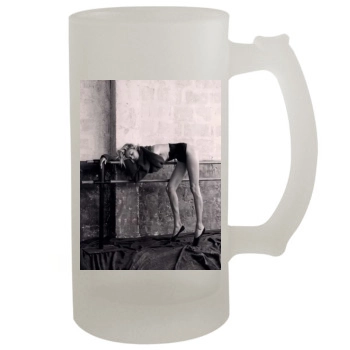 Anja Rubik 16oz Frosted Beer Stein