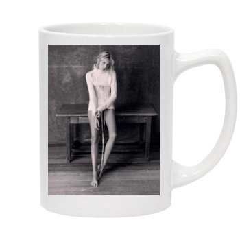 Anja Rubik 14oz White Statesman Mug