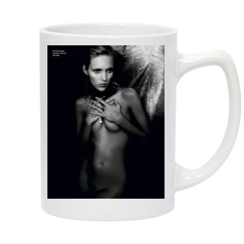 Anja Rubik 14oz White Statesman Mug