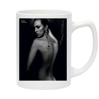 Anja Rubik 14oz White Statesman Mug