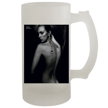 Anja Rubik 16oz Frosted Beer Stein