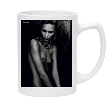 Anja Rubik 14oz White Statesman Mug