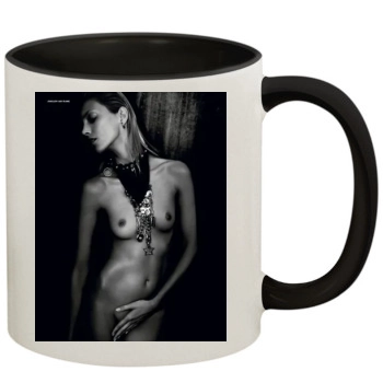 Anja Rubik 11oz Colored Inner & Handle Mug