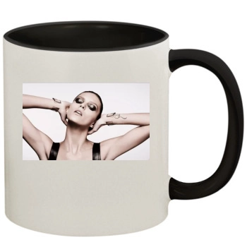 Anja Rubik 11oz Colored Inner & Handle Mug