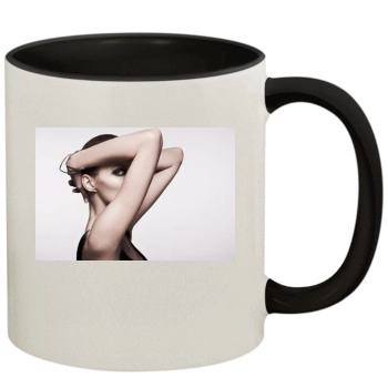 Anja Rubik 11oz Colored Inner & Handle Mug