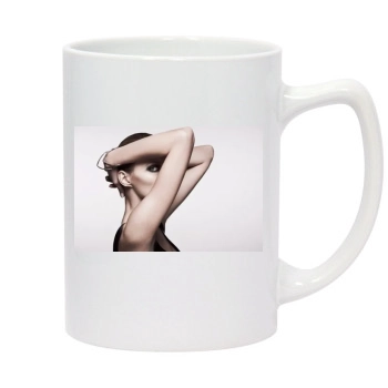 Anja Rubik 14oz White Statesman Mug