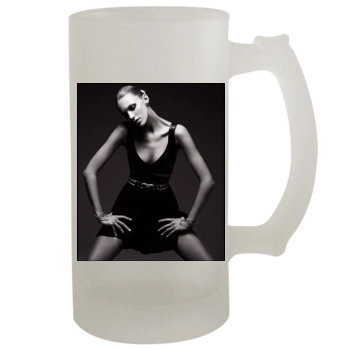 Anja Rubik 16oz Frosted Beer Stein