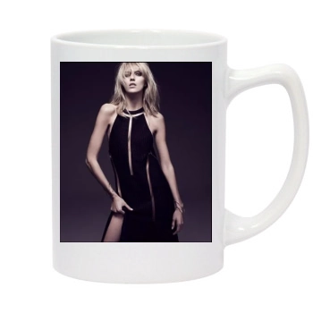 Anja Rubik 14oz White Statesman Mug