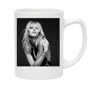 Anja Rubik 14oz White Statesman Mug