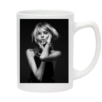 Anja Rubik 14oz White Statesman Mug