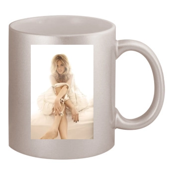 AnnaLynne McCord 11oz Metallic Silver Mug