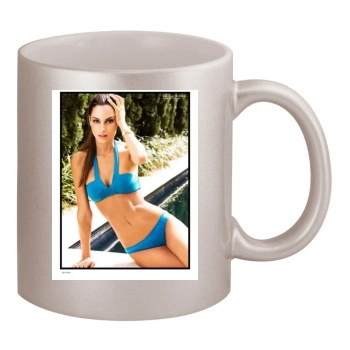 Ariadne Artiles 11oz Metallic Silver Mug