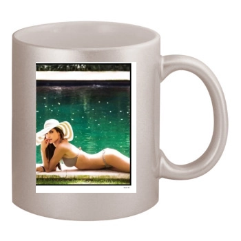 Ariadne Artiles 11oz Metallic Silver Mug