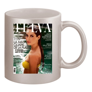 Ariadne Artiles 11oz Metallic Silver Mug