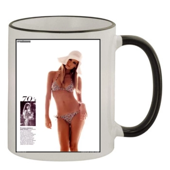 Ariadne Artiles 11oz Colored Rim & Handle Mug