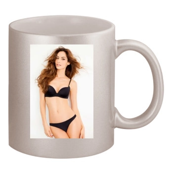 Ariadne Artiles 11oz Metallic Silver Mug